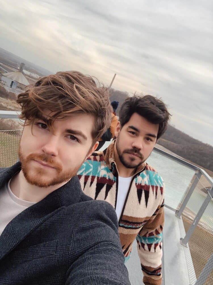 Photo of Connor and Kevin